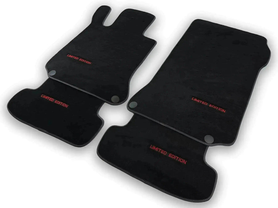 Dark Blue Floor Mats For Mercedes Benz GLE-Class W166 Allrounder (2015-2019) | Limited Edition - AutoWin
