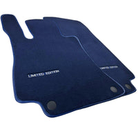 Dark Blue Floor Mats For Mercedes Benz GLS-Class X167 (2019-2023) | Limited Edition - AutoWin