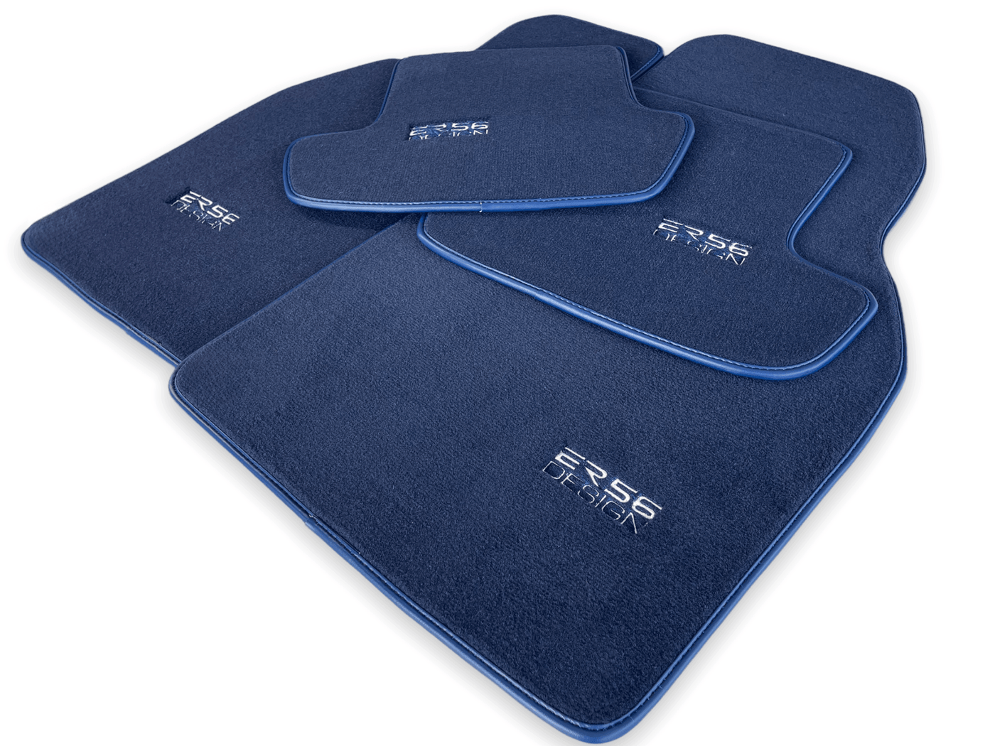 Dark Blue Floor Mats for Porsche 911 - 996 (1998-2004) - AutoWin