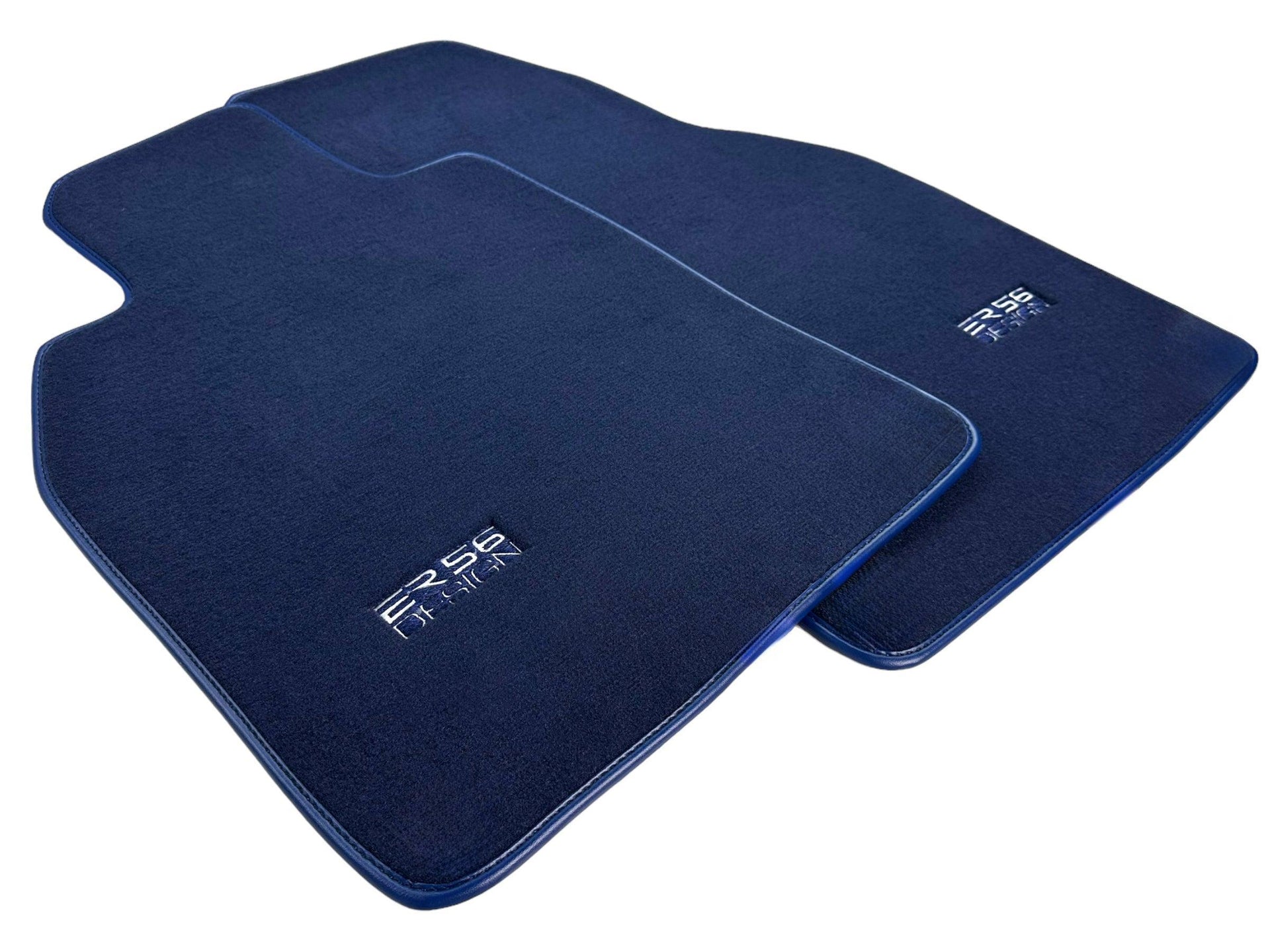 Dark Blue Floor Mats for Porsche 987 Cayman (2009-2012) | Er56 Design - AutoWin