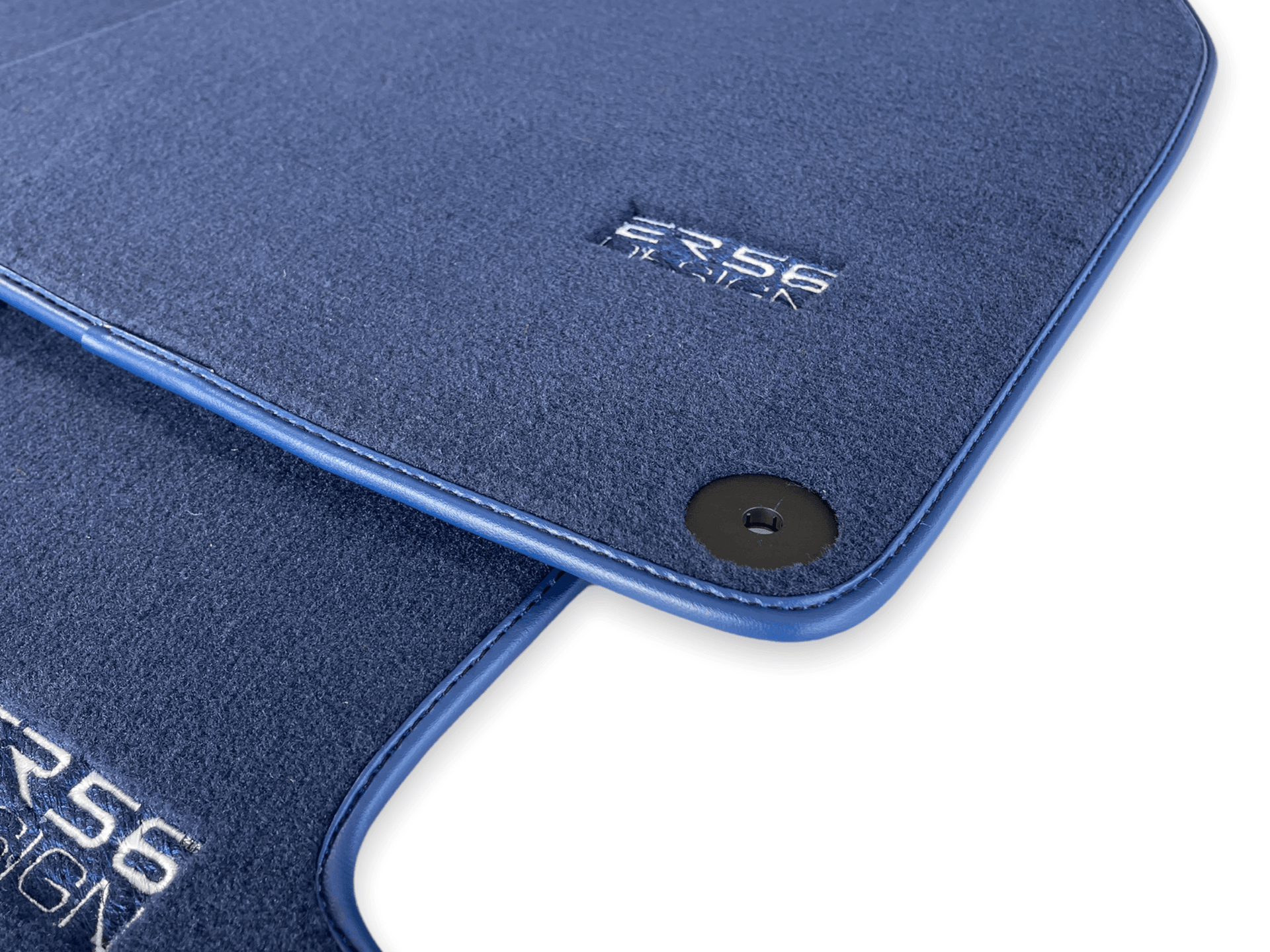 Dark Blue Floor Mats for Porsche Cayenne (2010-2018) | ER56 Design - AutoWin
