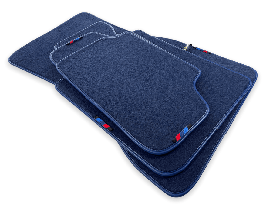 Dark Blue Mats For BMW Gran Tourer F46 (2015-2022) 7 Seats With M Package - AutoWin