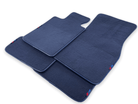 Dark Blue Mats For BMW M5 F10 With M Package - AutoWin