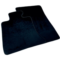 Dark Blue Sheepskin Floor Mats for Rolls-Royce Ghost Series I (2010–2020)