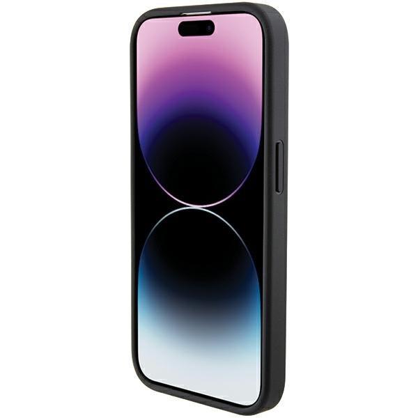 Ferrari Grip Stand Metal Logo Hardcase for iPhone 15 Pro 6.1" - AutoWin