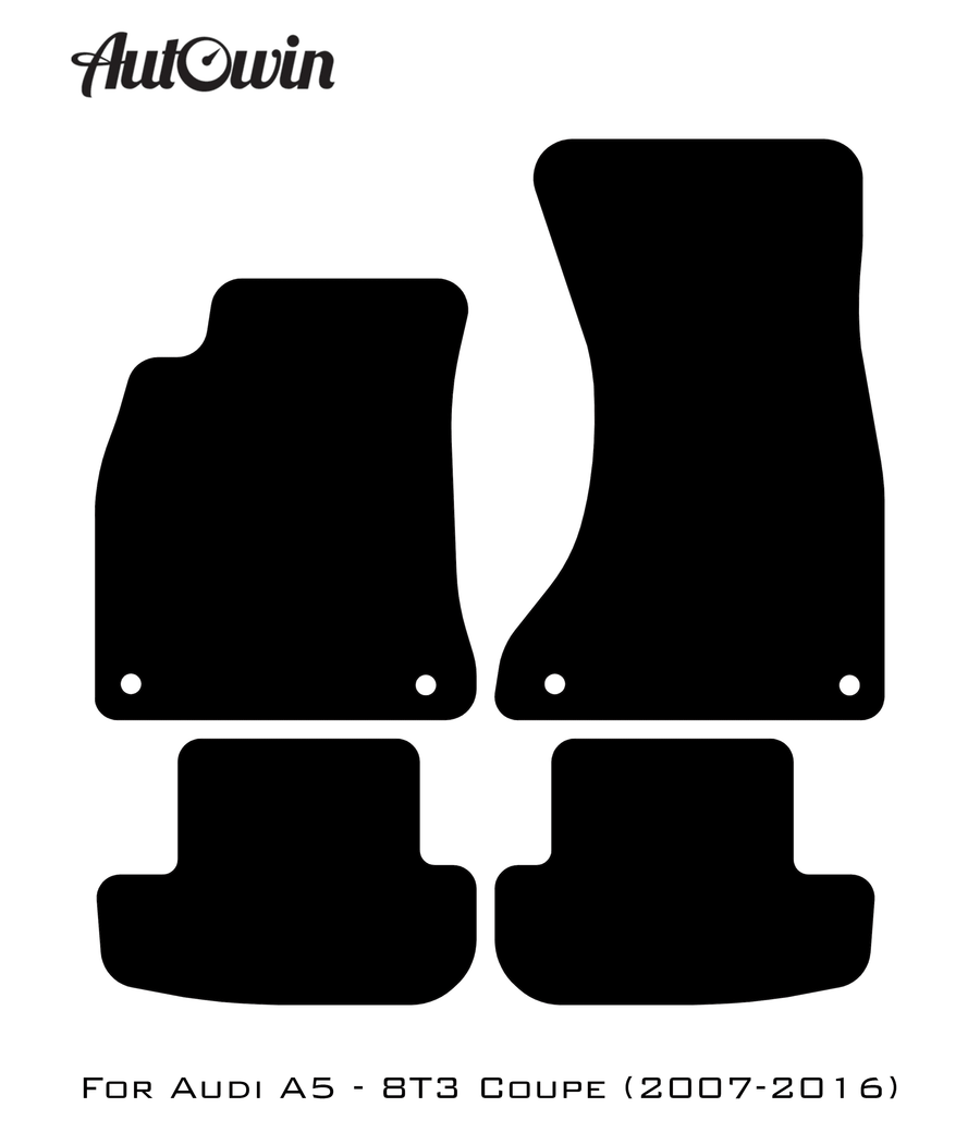 Floor Mats for Audi A5 - 8T3 Coupe (2007-2016) - AutoWin