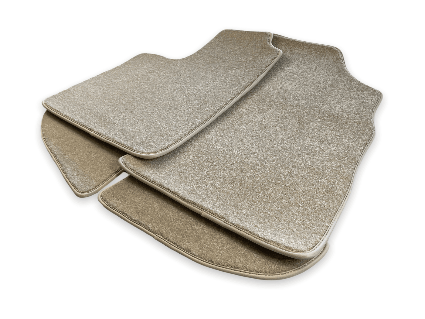 Floor Mats For Bentley Continental GT Beige Luxury Quality 2011–2018 - AutoWin