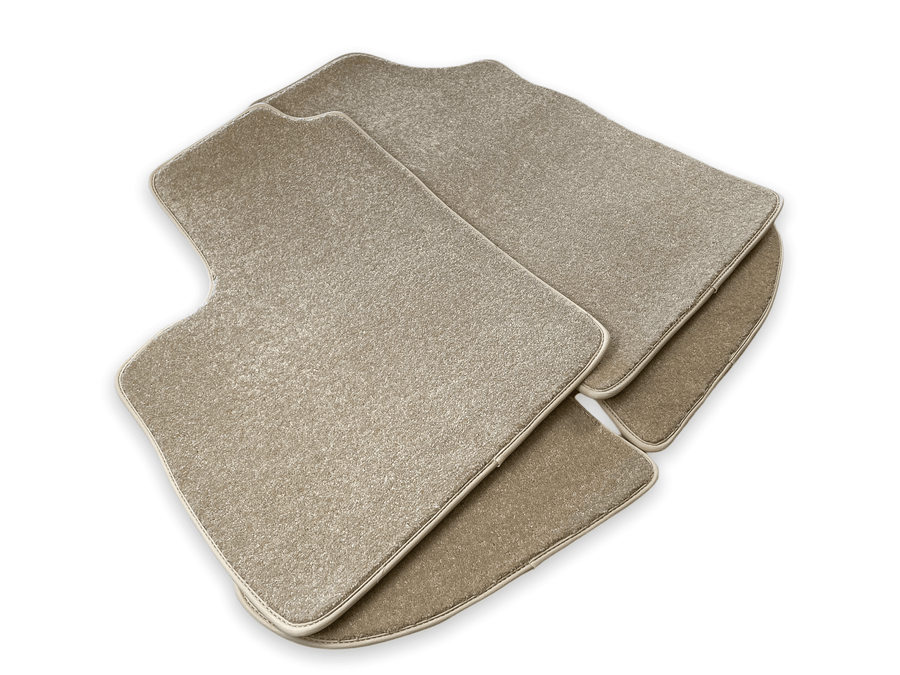 Floor Mats For Bentley Continental GTC (2011-2018) Beige Luxury Quality - AutoWin