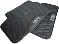 Floor Mats For BMW G60 (2023-2026) Sedan Black Leather Er56 Design - AutoWin