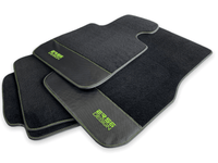 Floor Mats For BMW G60 (2023-2026) Sedan Carbon Leather Er56 Design - AutoWin