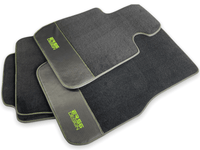 Floor Mats For BMW G60 (2023-2026) Sedan Carbon Leather Er56 Design - AutoWin