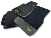Floor Mats For BMW G60 (2023-2026) Sedan Carbon Leather Er56 Design - AutoWin