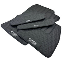 Floor Mats For BMW 8 Series G15 2-door Coupe Black Leather Er56 Design - AutoWin
