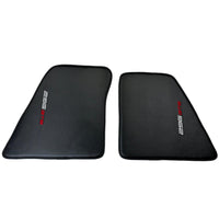 Floor Mats for Ferrari 296 GTB (2022-2024) Made From Carbon Fiber Leather - AutoWin