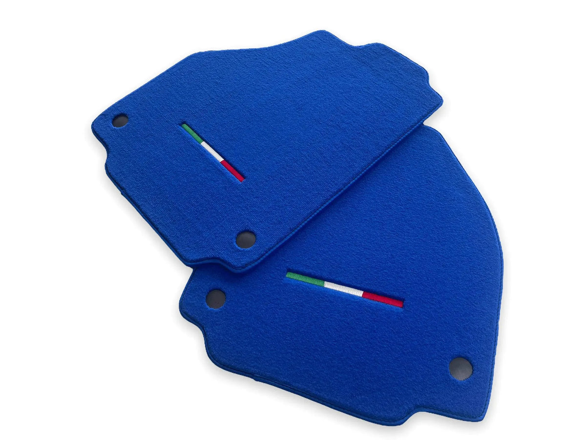 Floor Mats For Ferrari 458 GT2 2012-2015 Blue Autowin Brand Italian Edition