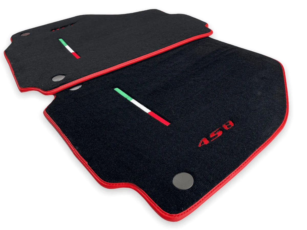 Floor Mats For Ferrari 458 GT2 (2012-2015) Italian Edition - AutoWin