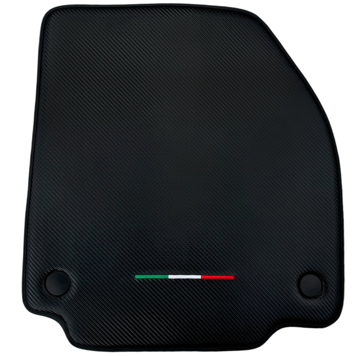 Floor Mats for Ferrari 458 Italia (2009-2015) Carbon Fiber Leather Autowin Brand Italian Edition