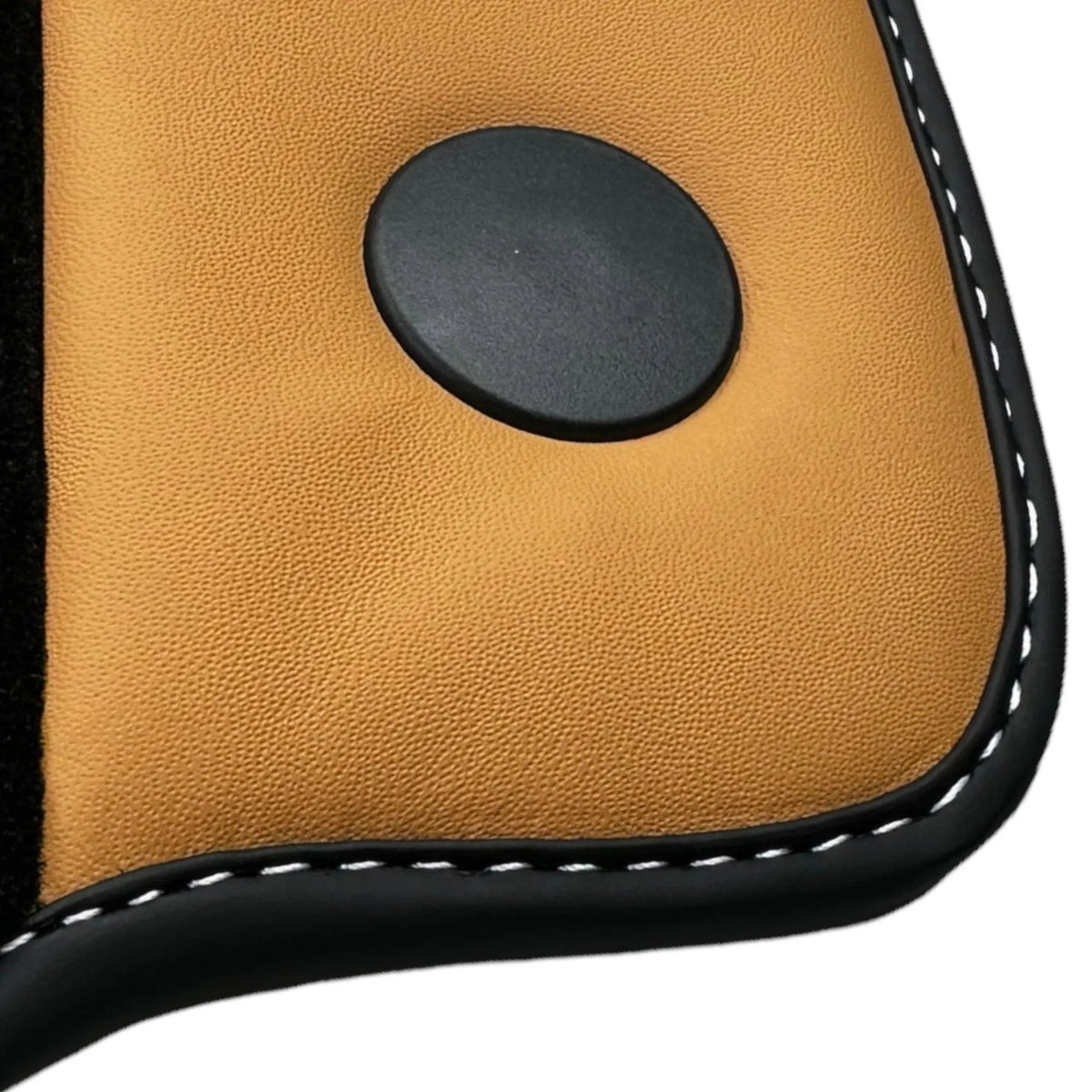 Floor Mats for Ferrari 458 Italia (2009-2015) with Beige Tradizione Nappa Leather - AutoWin