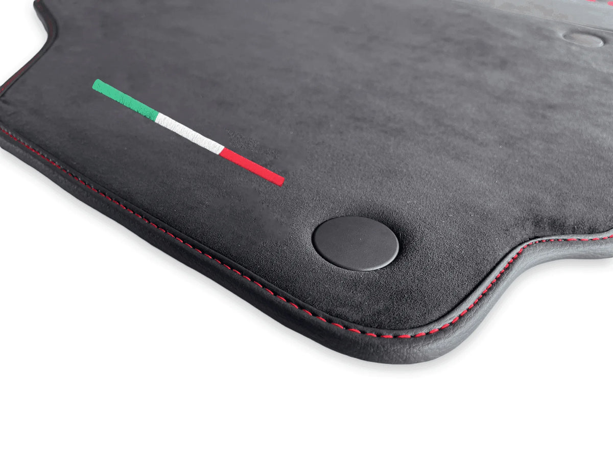 Floor Mats For Ferrari 458 Spider 2012-2015 Alcantara Leather