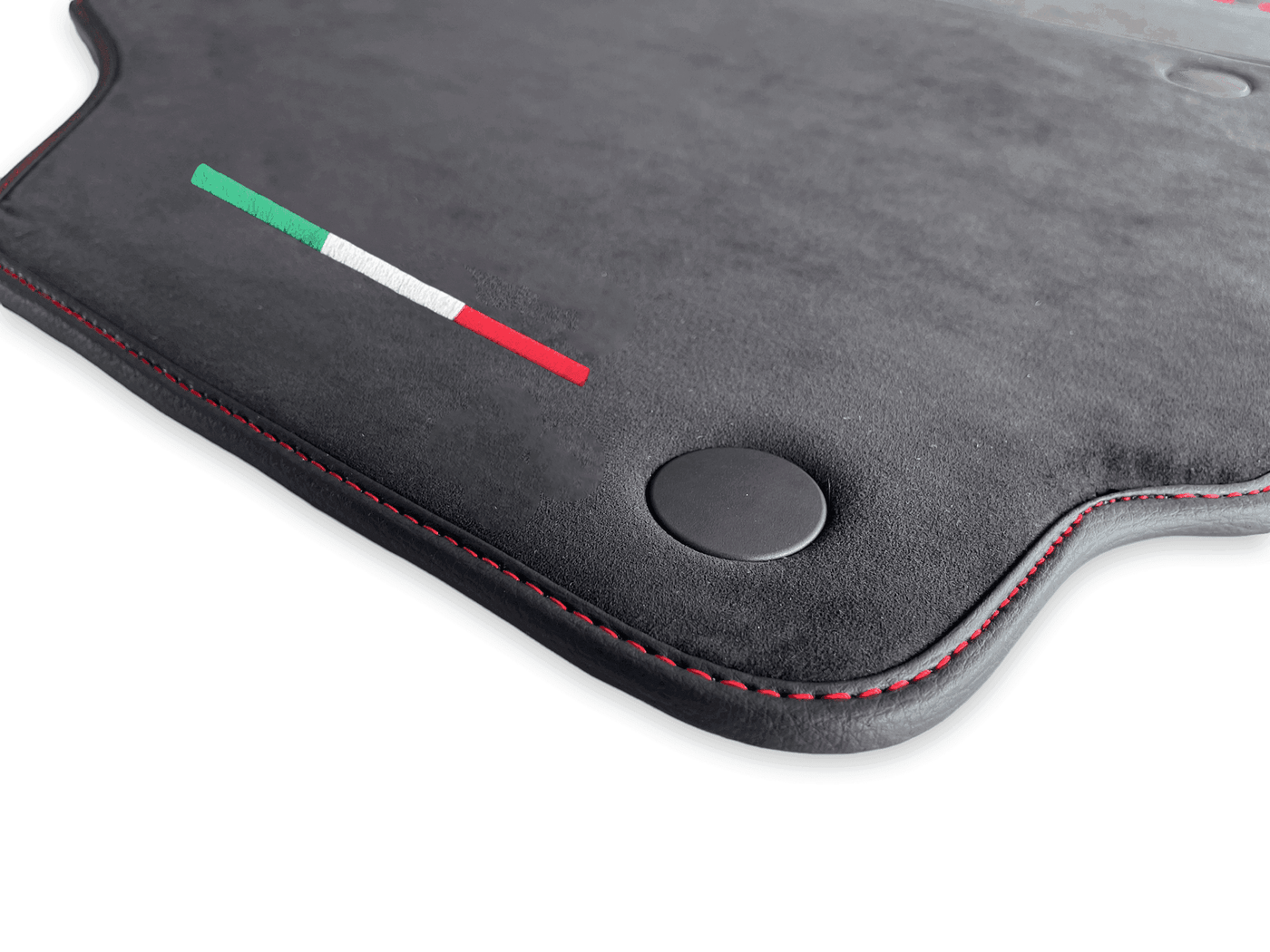 Floor Mats For Ferrari 458 Italia 2009-2015 Alcantara Leather - AutoWin