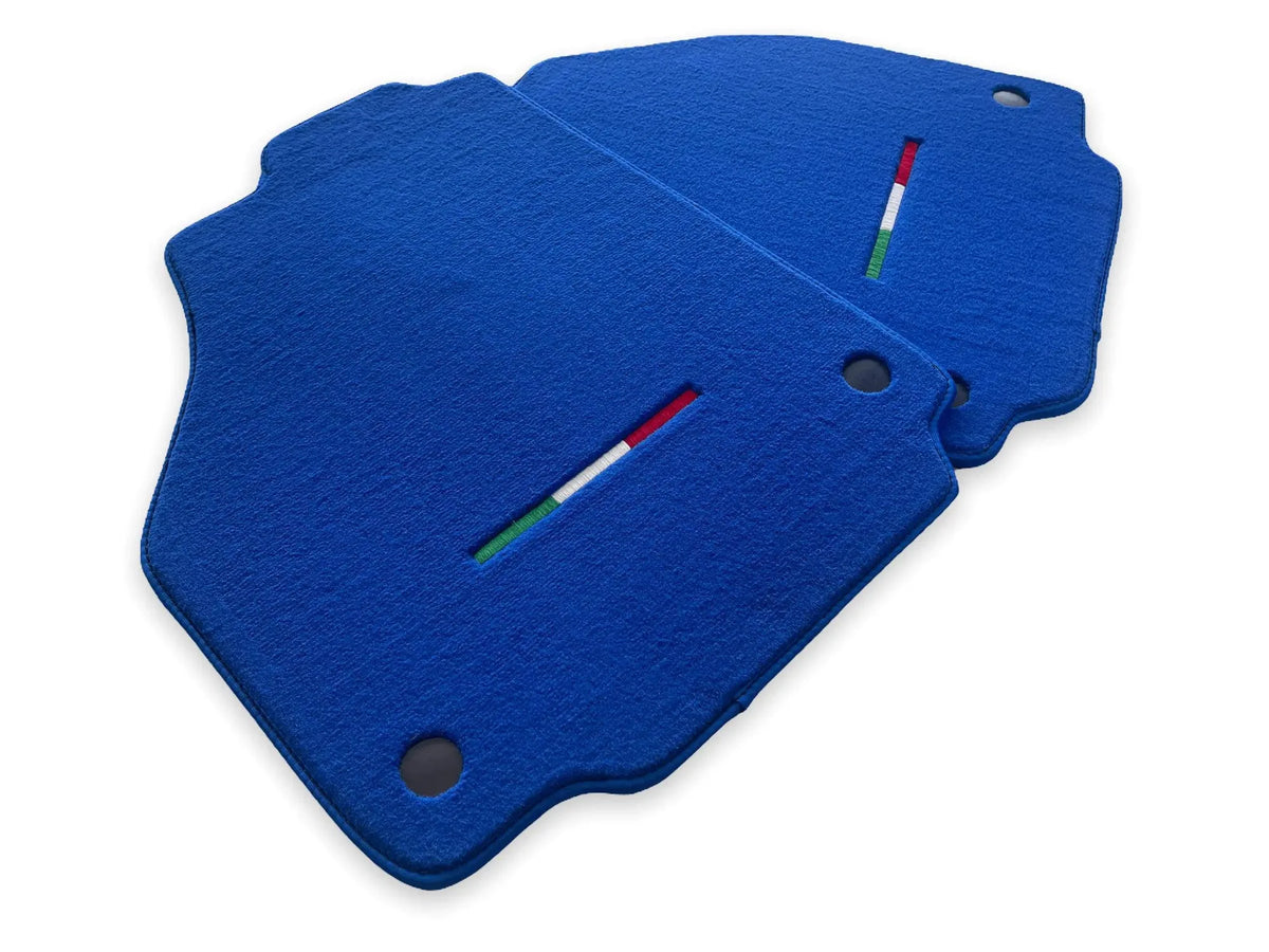 Floor Mats For Ferrari 458 Spider 2012-2015 Blue Autowin Brand Italian Edition