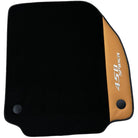 Floor Mats for Ferrari 458 Spider (2012-2015) with Beige Tradizione Nappa Leather - AutoWin