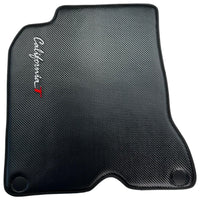 Floor Mats For Ferrari California T (2015-2018) Carbon Fiber Leather - AutoWin