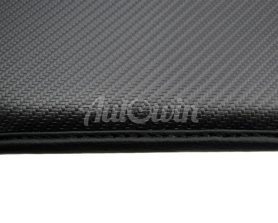 Floor Mats For Ferrari F430 2004-2009 Carbon & Alcantara Leather - AutoWin