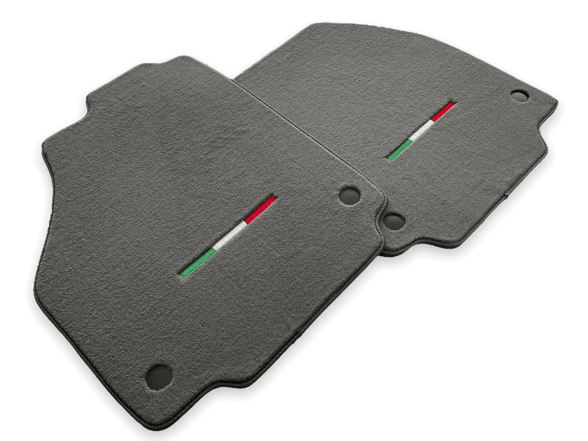 Floor Mats For Ferrari Spider 2012-2015 Gray Autowin Brand Italian Edition