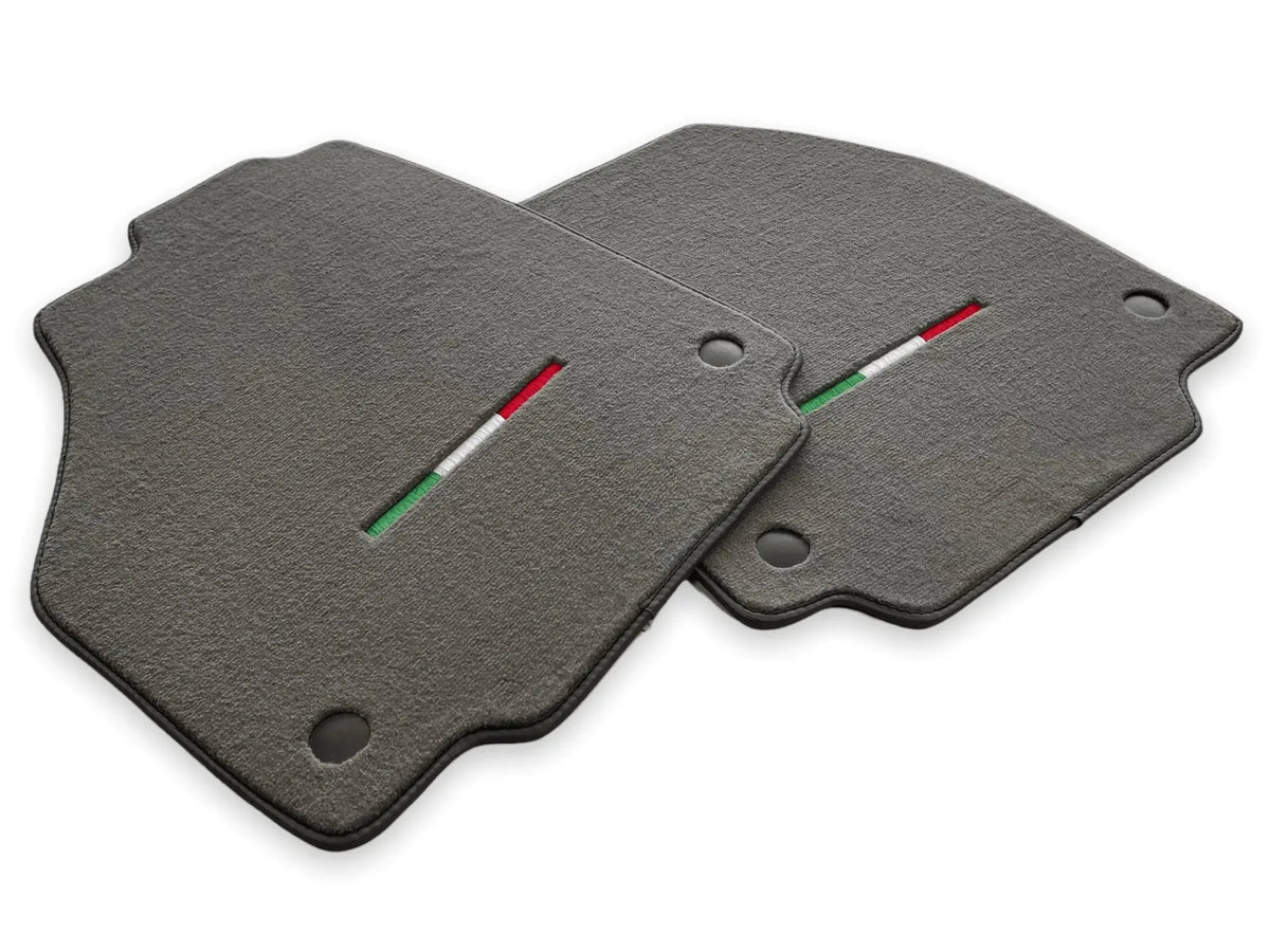 Floor Mats For Ferrari Spider 2012-2015 Gray Autowin Brand Italian Edition