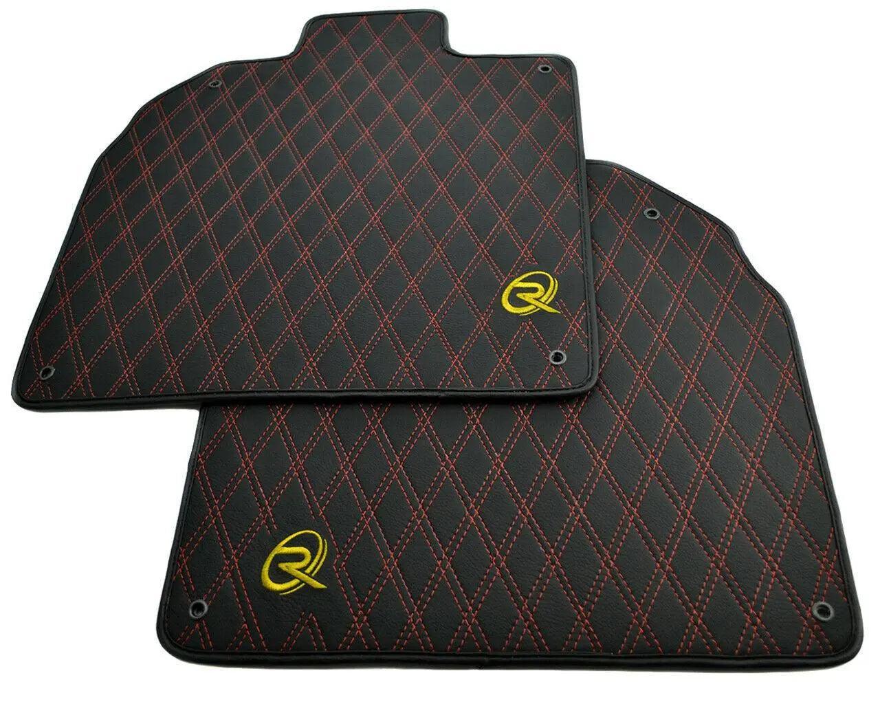 Floor Mats for Lamborghini Aventador Leather Tailored Limited Edition - AutoWin