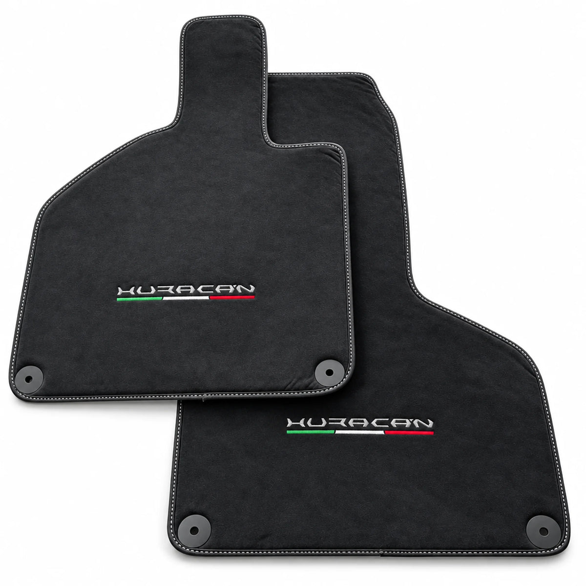 Floor Mats for Lamborghini Huracan Alcantara Leather - AutoWin