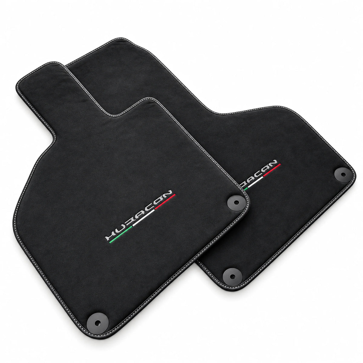 Floor Mats for Lamborghini Huracan Alcantara Leather - AutoWin
