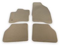 Floor Mats for Lincoln Aviator (2019-2024) Beige Tailored Carpets - AutoWin