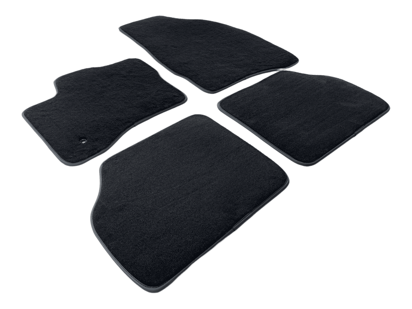 Floor Mats for Lincoln Continental (1959-2002) Sedan Black Tailored Carpets - AutoWin