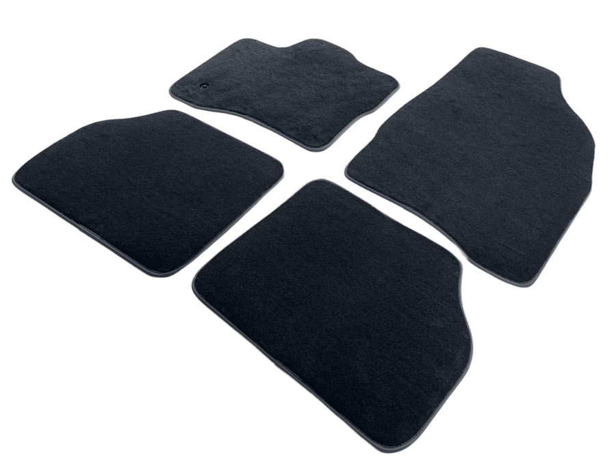 Floor Mats for Lincoln Continental (1959-2002) Sedan Black Tailored Carpets - AutoWin