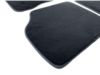 Floor Mats for Lincoln Continental (2017-2020) Sedan Black Tailored Carpets - AutoWin