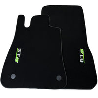 Floor Mats For Mercedes-Benz Amg Gt Green Flag Autowin Brand - AutoWin