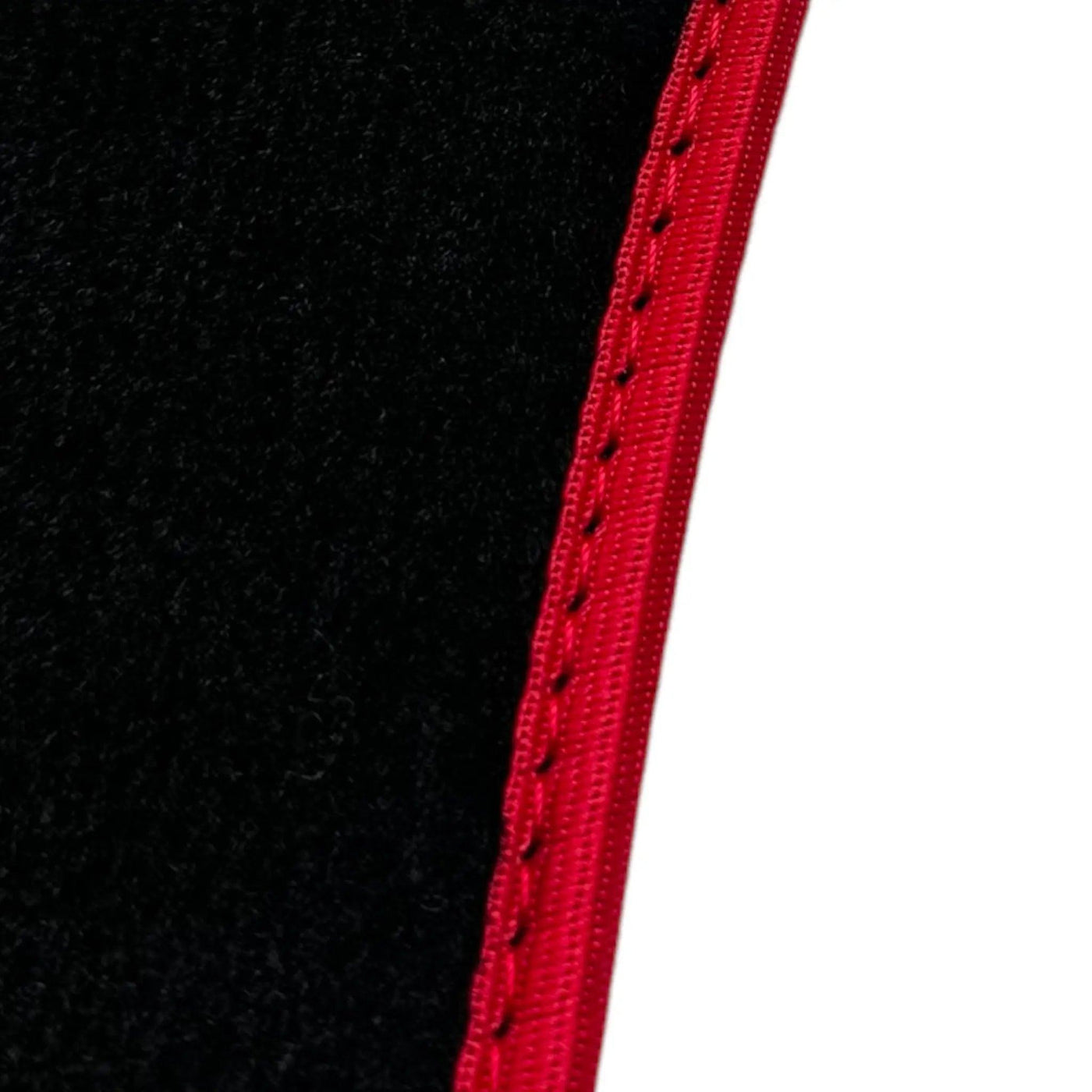 Floor Mats For Mercedes-Benz C Class W205 2014-2021 ER56 Design with Red Trim - AutoWin