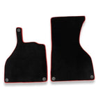 Floor Mats For Mercedes-Benz SLS-Class AMG (2009-2014) Red Trim - AutoWin