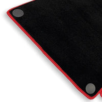 Floor Mats For Mercedes-Benz SLS-Class AMG (2009-2014) Red Trim - AutoWin