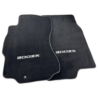 Floor Mats For Nissan 300ZX - Z32 (1990-2000) Tailored Black Carpets - AutoWin