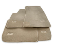 Floor Mats For Rolls Royce Ghost Series II (2021-2024) Beige ER56 Design - AutoWin