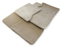 Floor Mats For Rolls Royce Ghost Series II (2021-2024) Beige Luxury Quality - AutoWin
