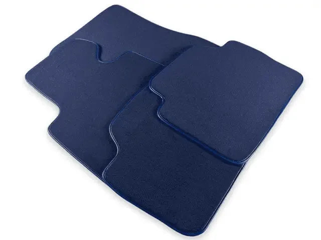 Floor Mats For Rolls Royce Ghost Series II (2021-2024) Dark Blue - AutoWin