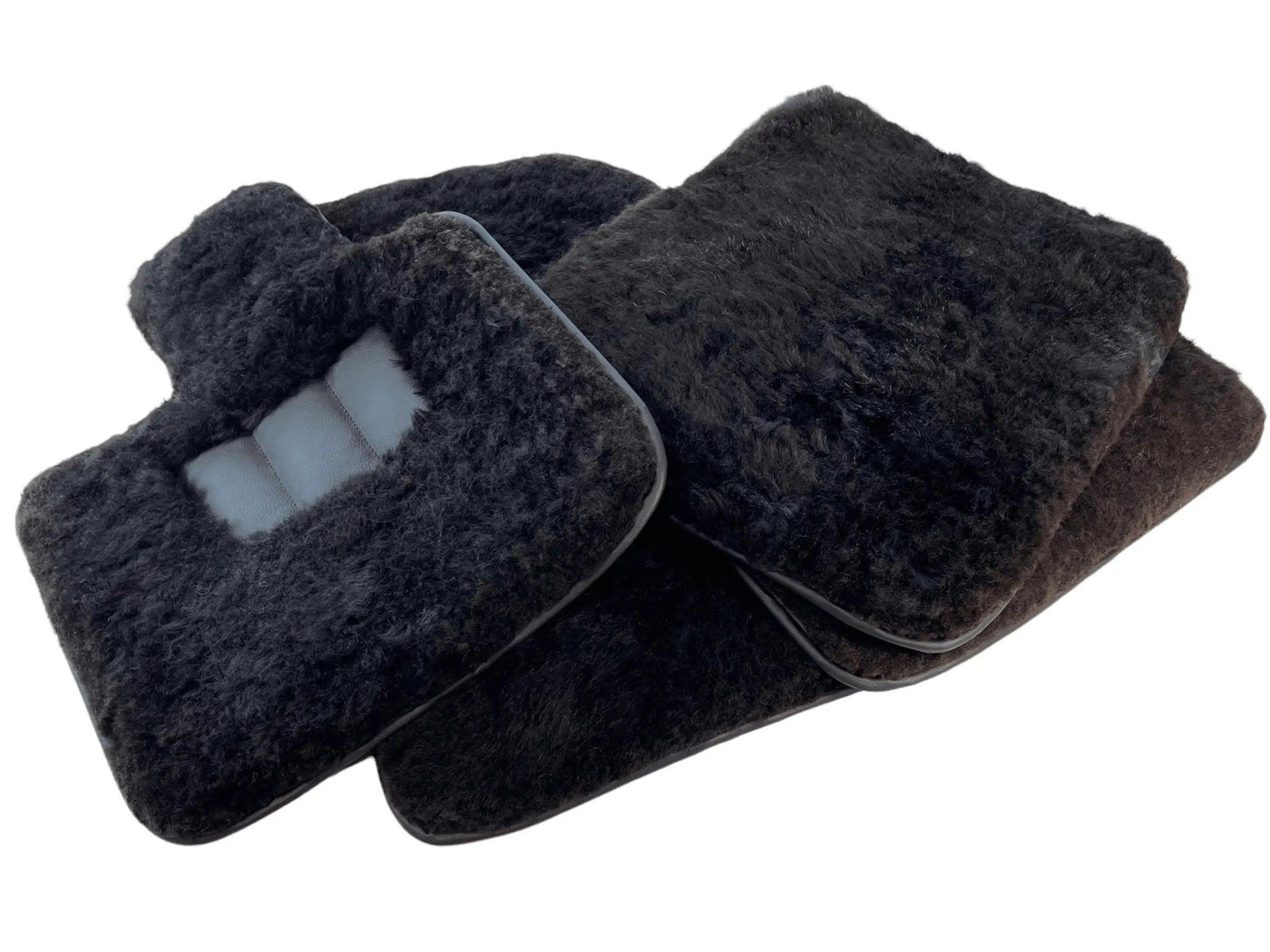 Genuine Sheepskin Floor Mats Bentley Bentayga Er56 Design Brand - AutoWin