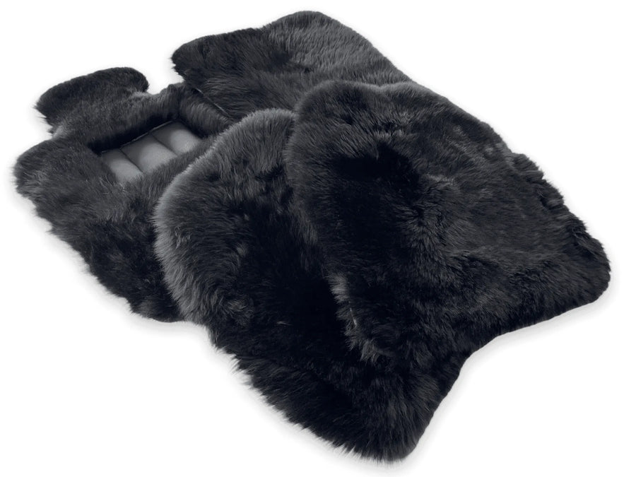 Genuine Sheepskin Floor Mats Rolls Royce Ghost Series II (2021-2024) Er56 Design Brand - AutoWin