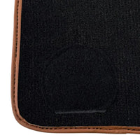 Ginger Color Sheepskin Floor Mats for Rolls-Royce Cullinan (2018-2025)