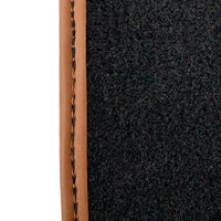 Ginger Color Sheepskin Floor Mats for Rolls-Royce Phantom Drophead Coupe (2007-2016) - AutoWin