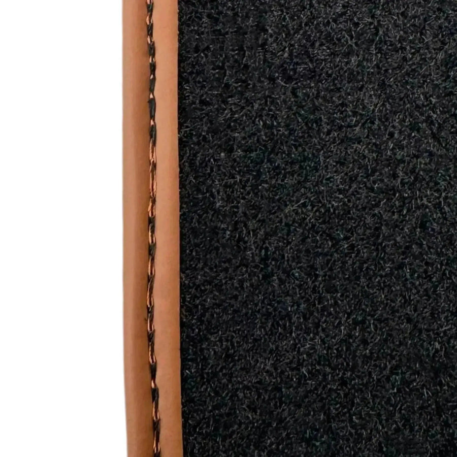 Ginger Color Sheepskin Floor Mats for Rolls-Royce Phantom Drophead Coupe (2007-2016) - AutoWin